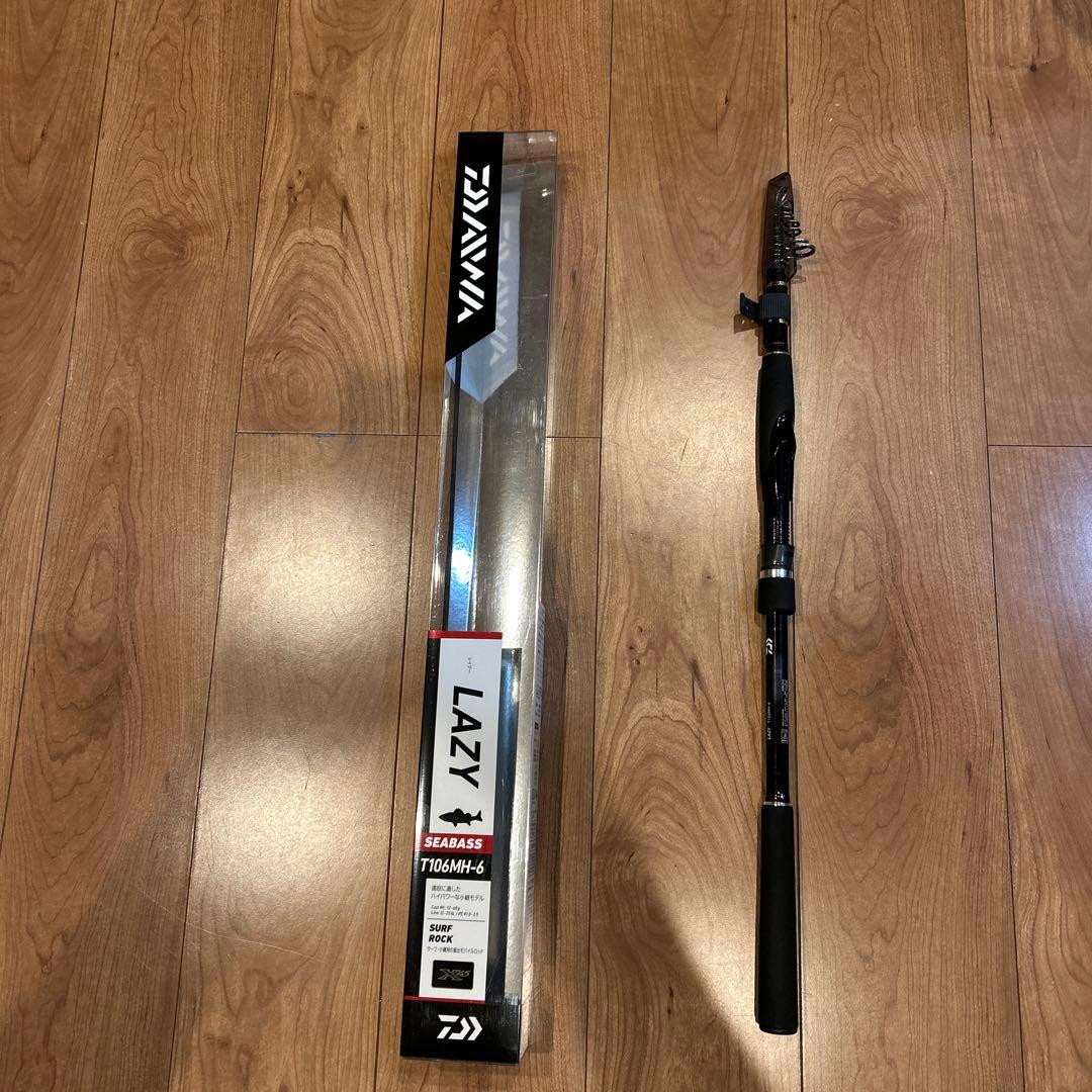 Daiwa LAZY テレスコピックロッド T106MH-6
