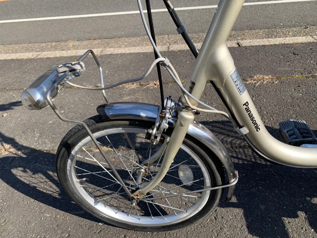 【動作確認済】 送料無料 Panasonic電動アシスト三輪自転車8Ah内3速