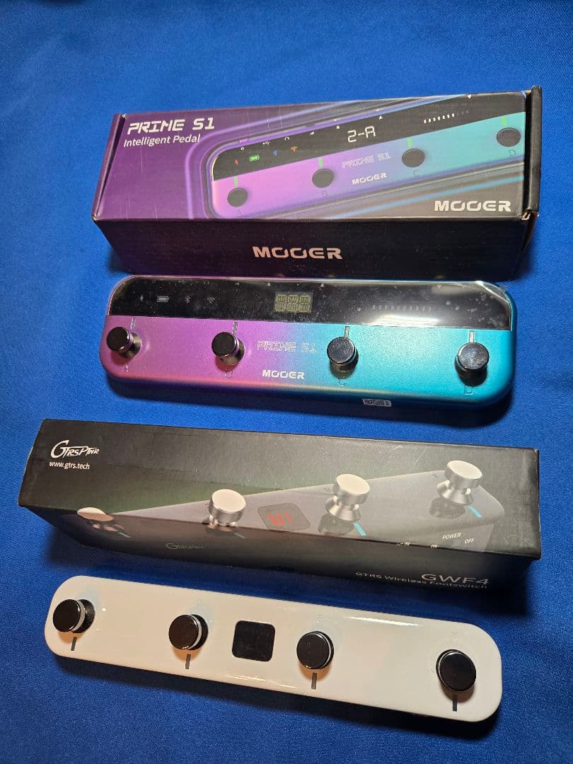 MOOER PRIME S1本体 & GWF-4 ワイヤレスフットスイッチ