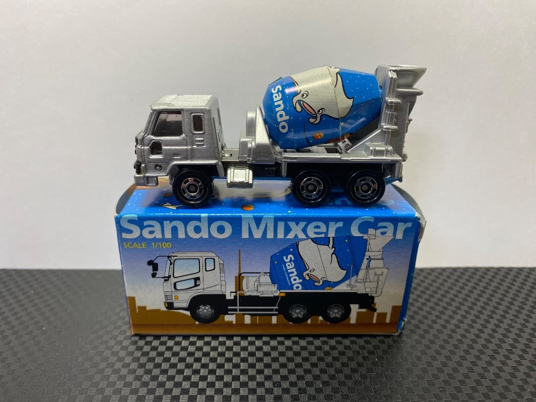 M*可様 トミカ サンド特注 日産ディーゼルトラック ミキサー車
