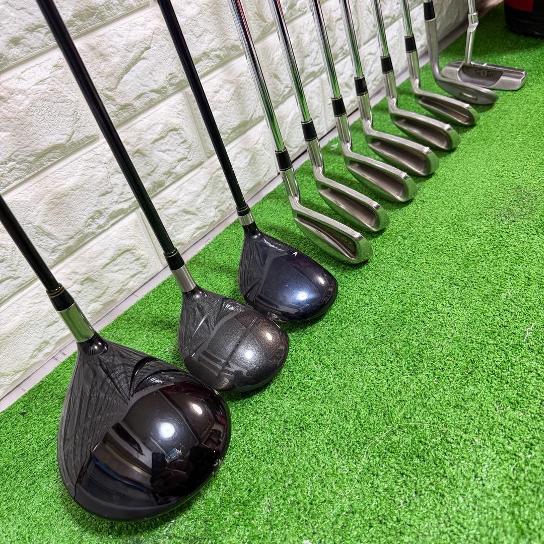 ゴルフセット　初心者応援　ツアーステージ　ラウンド仕様　メンズ　右打ち　すぐ使用