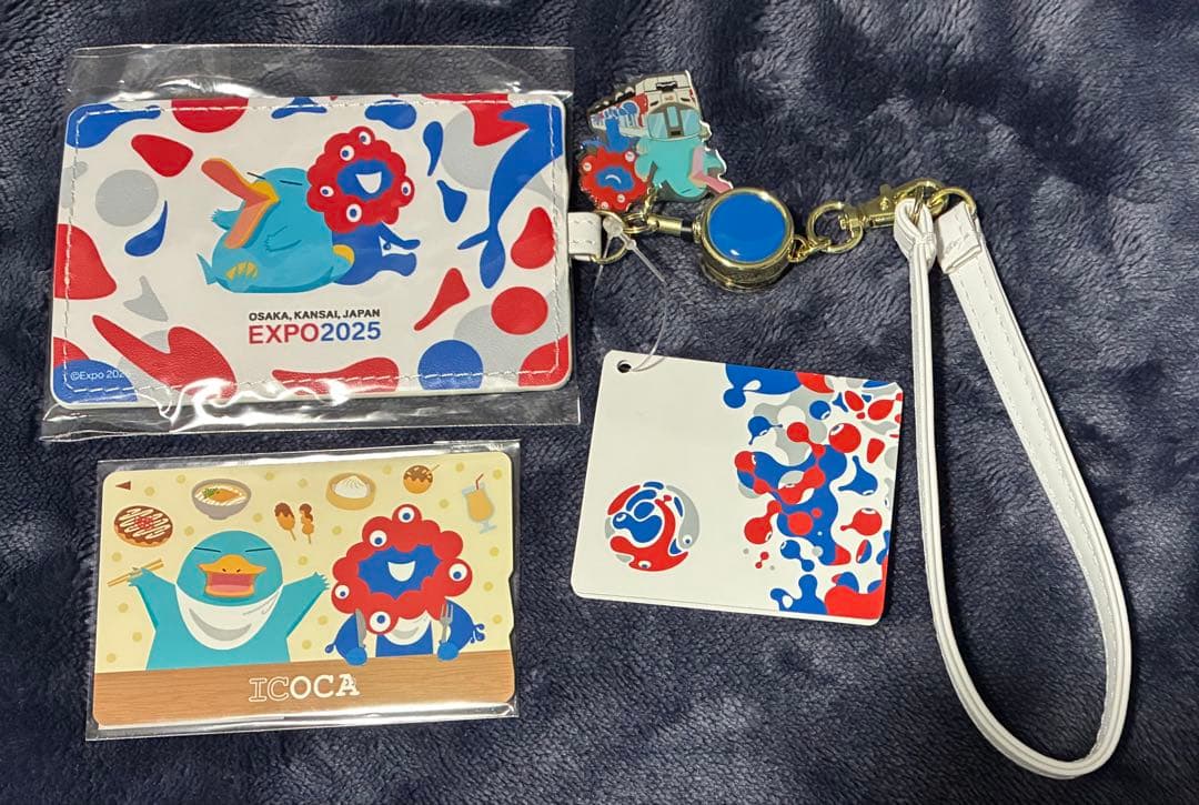 大阪　関西　万博　記念ICOCA　パスケースセット　イコちゃん　ミャクミャク