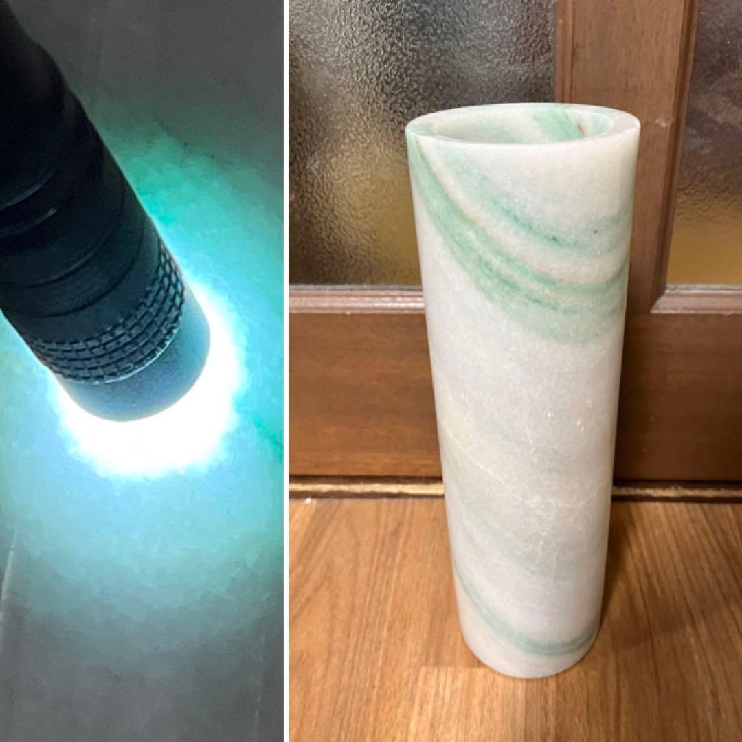 2280ｇ 本翡翠 花瓶 ひすい ヒスイ フラワーベース