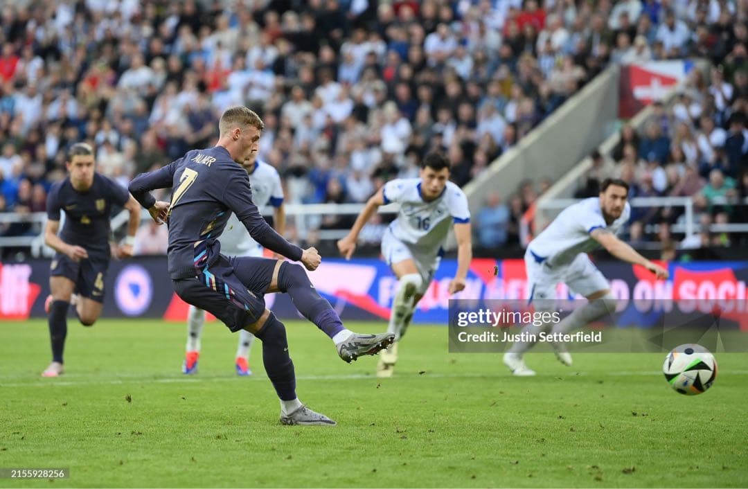 イングランド代表 パーマー #7 オーセンティックユニフォーム アウェイ M