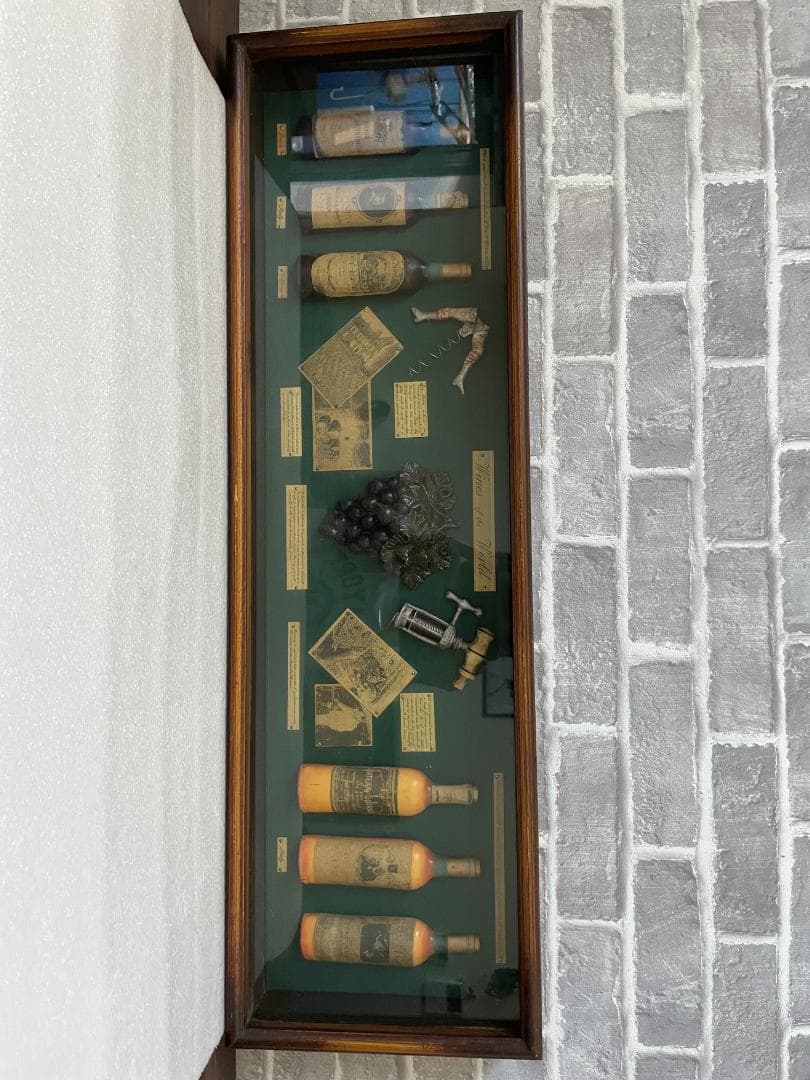 ★値下★壁掛け インテリア アンティーク ヴィンテージ 額 つり金具付き