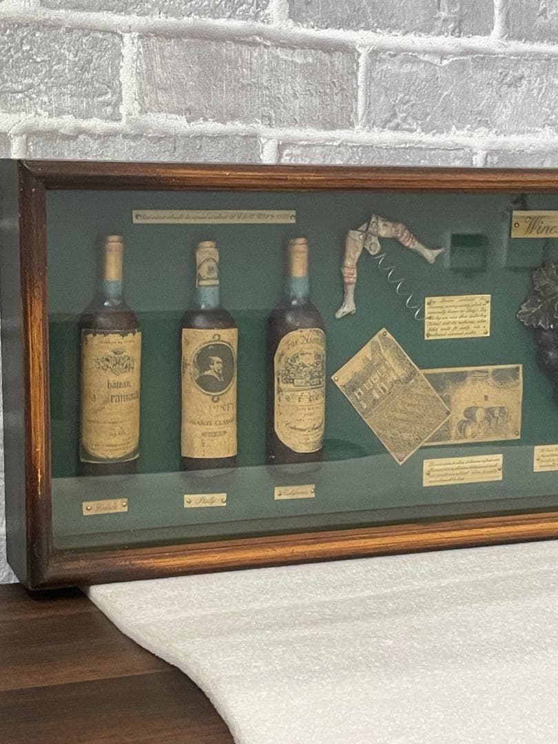 ★値下★壁掛け インテリア アンティーク ヴィンテージ 額 つり金具付き