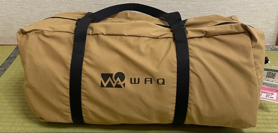 ソロテント WAQ Alpha T/C　ソロ用ティピテント　未使用品