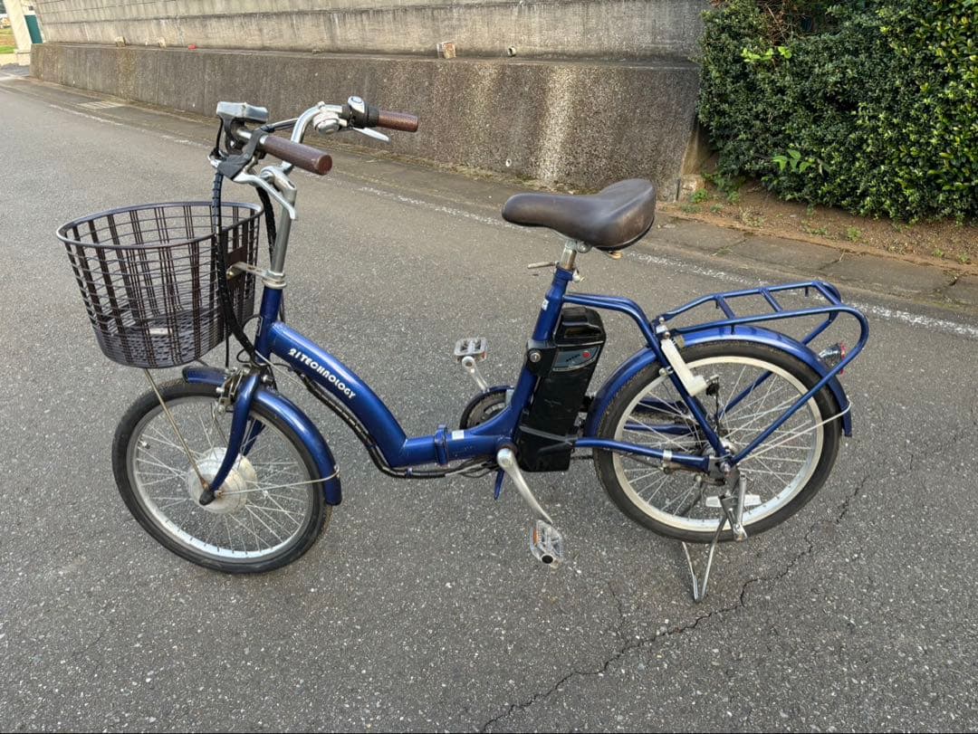 折りたたみ電動アシスト自転車 21technology 20インチ