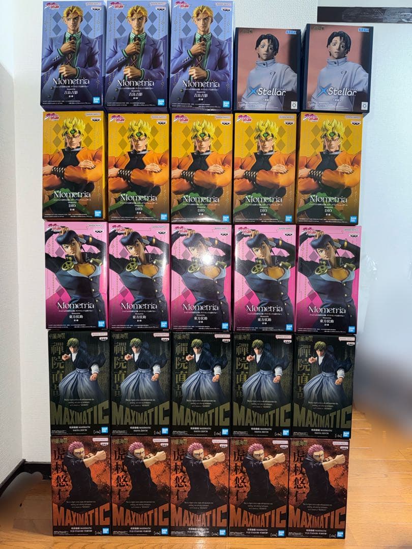 呪術廻戦　ジョジョ　プライズフィギュアまとめ売り　25点セット