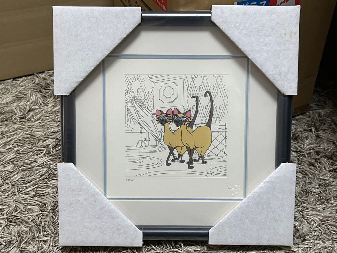 ディズニー トレジャー わんわん物語 サイ&アム アートギャラリー フレーム