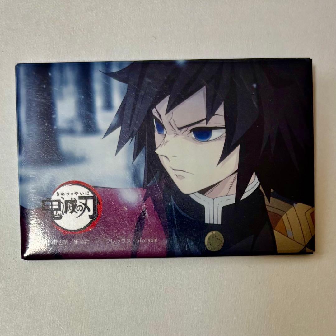 鬼滅の刃 名場面スクエア缶バッジ 兄妹の絆 冨岡義勇