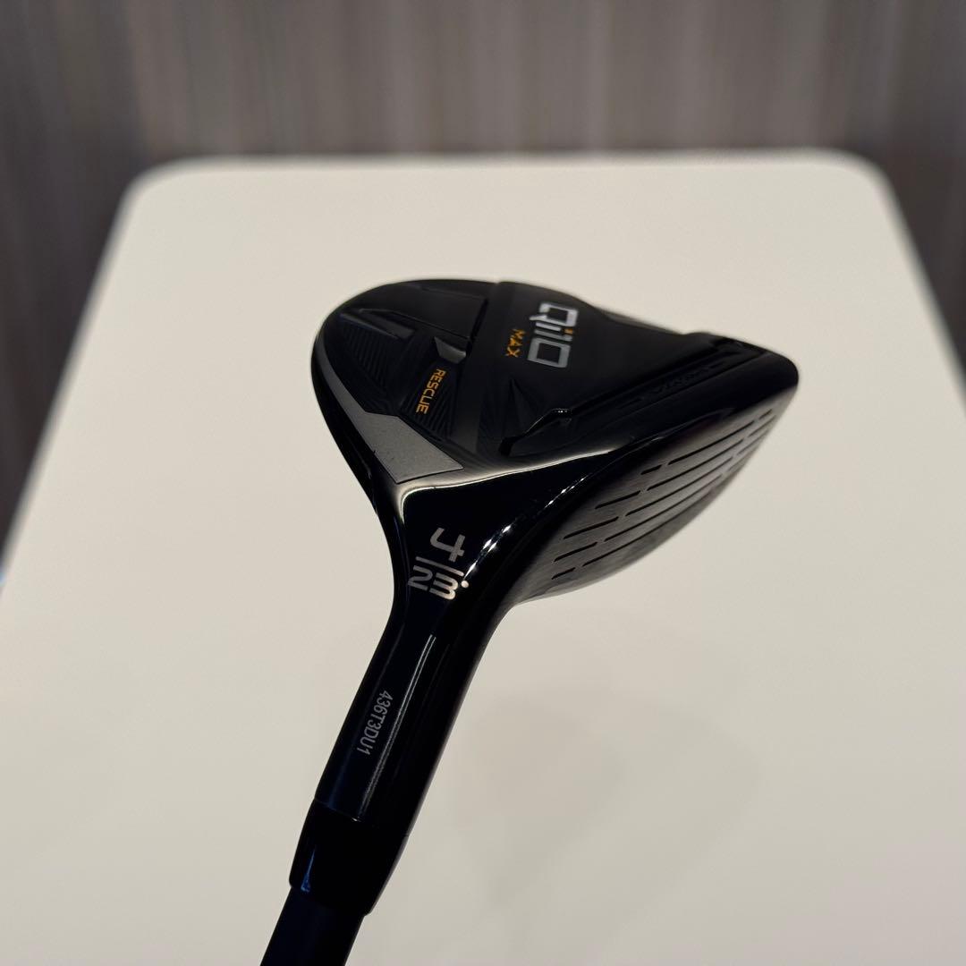 美品 テーラーメイド Qi10 MAX レスキュー U4 23°