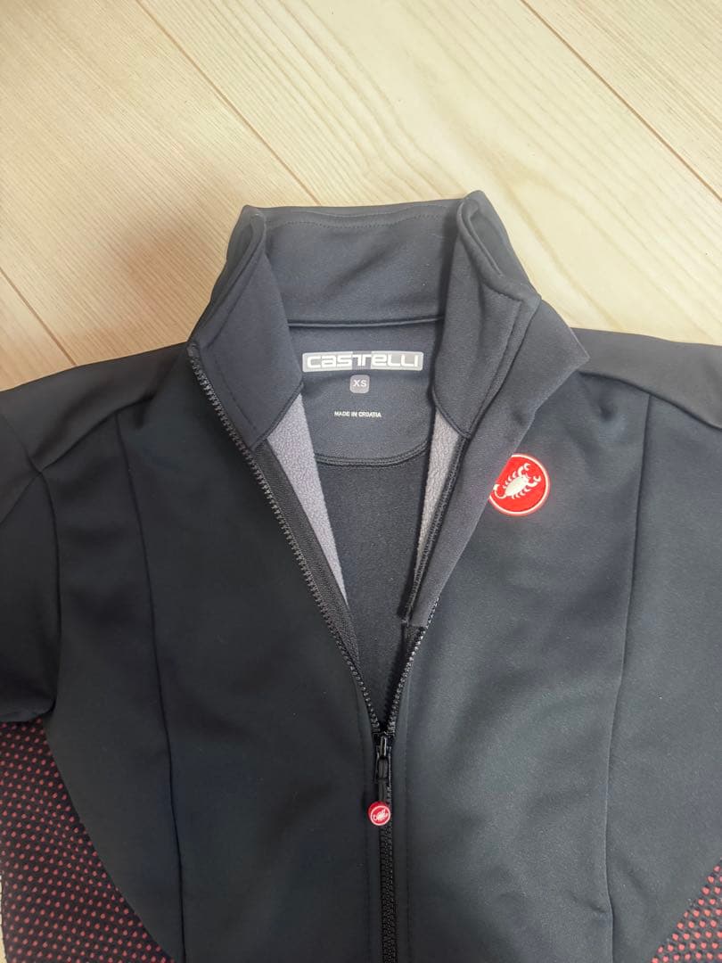 Castelli サイクルジャケット ブラック