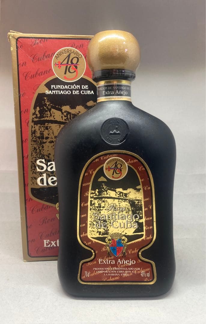 ※古酒 終売品 キューバラム サンティアゴ・デ・キューバ エクストラアネホ20年