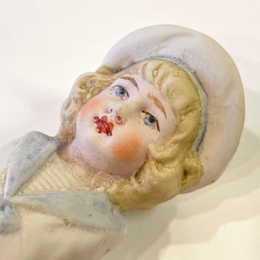 セーラー服のアンティークドール・ドイツ製 ビスクドール