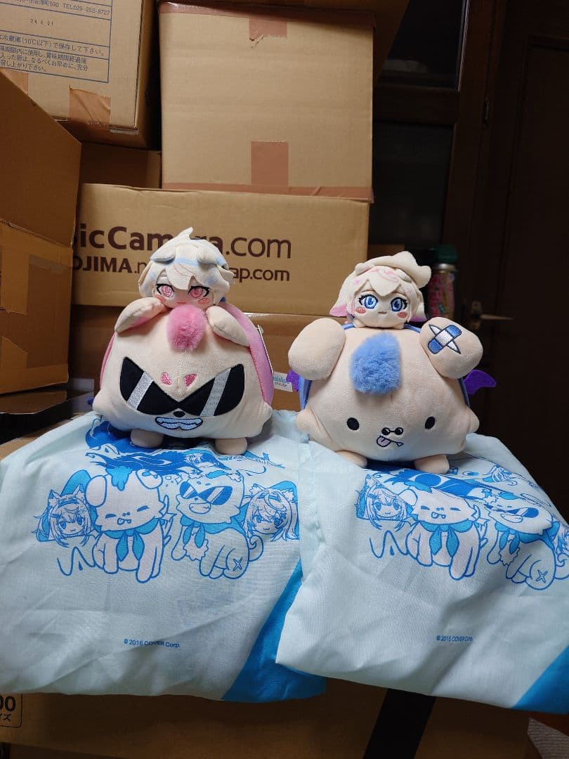 makeship　フワワ　モココ　フワモコ　セット　ぬいぐるみ　ホロライブ