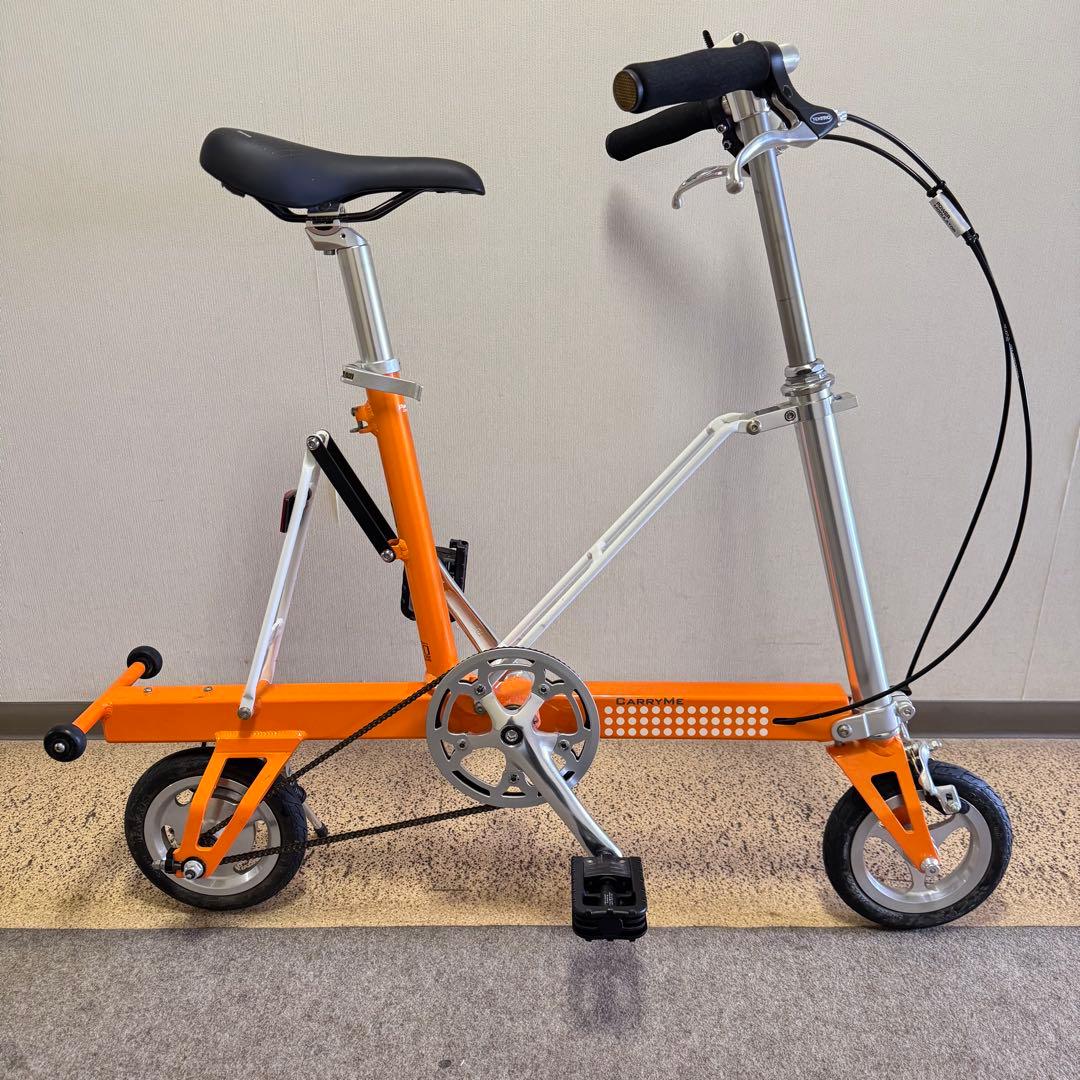 【値下】CarryMeパンクレスソリッドタイヤモデル オレンジ