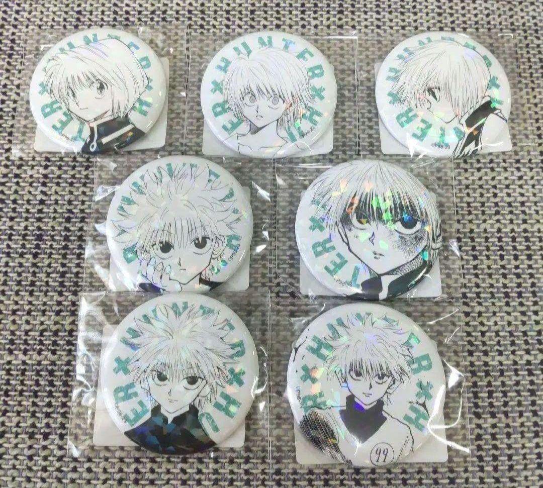 HUNTER×HUNTER　オールスター缶バッジ　クラピカ　キルア　幻影旅団　④