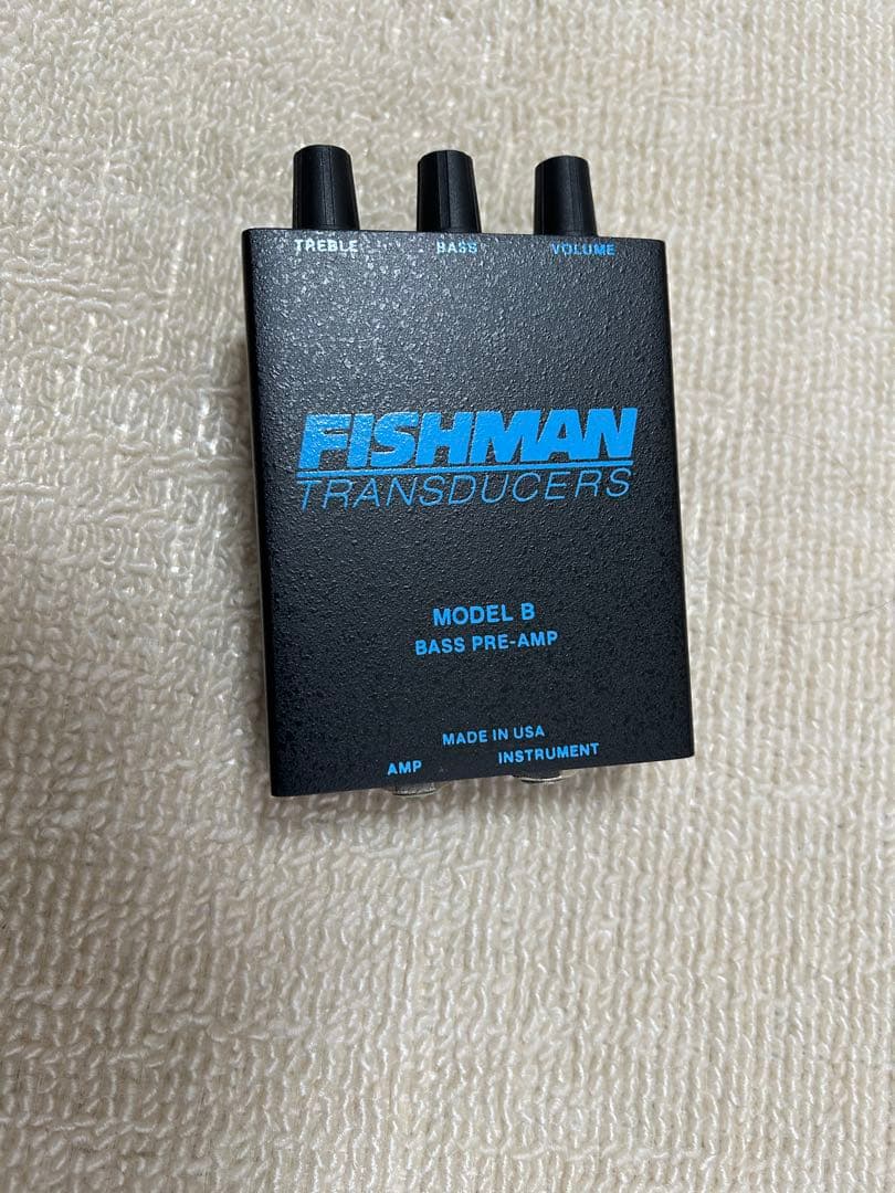 FISHMAN MODEL B ベースプリアンプ