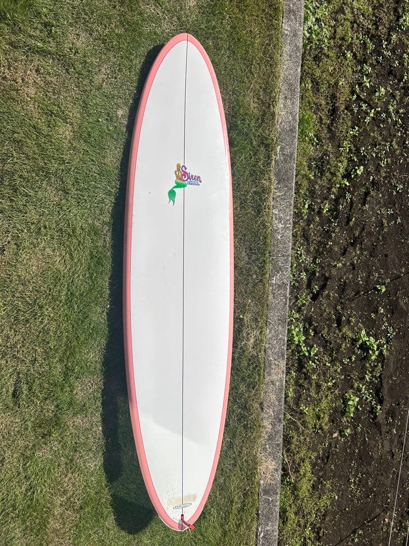 サーフボード ファンボード　ピンク
