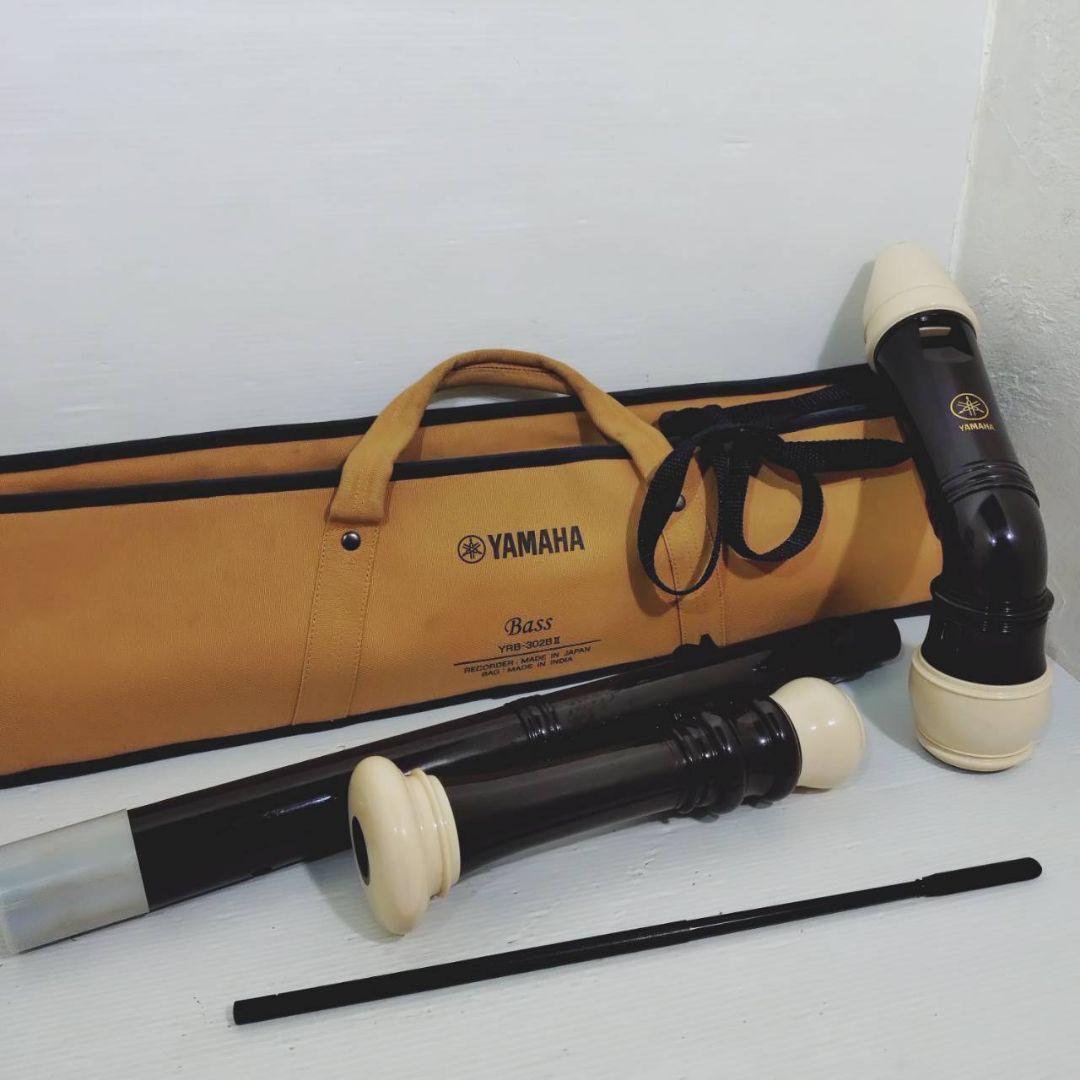 YAMAHA YRB-302B2 ヤマハ バスリコーダー バロック式