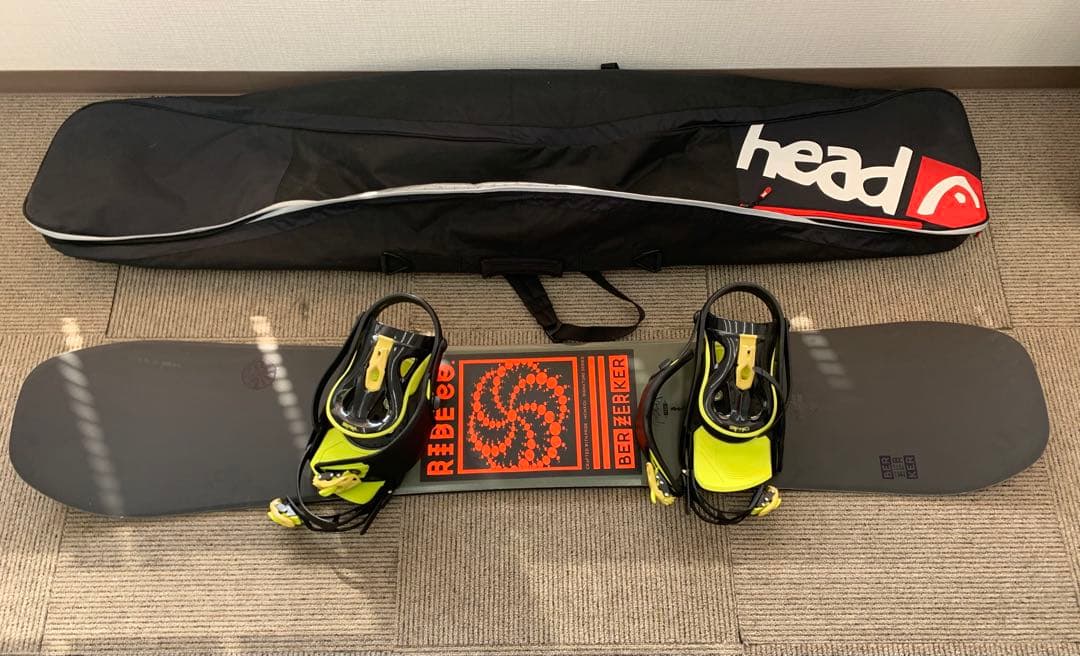 RIDE スノーボードとビンディング 帽子と手袋付きセット！