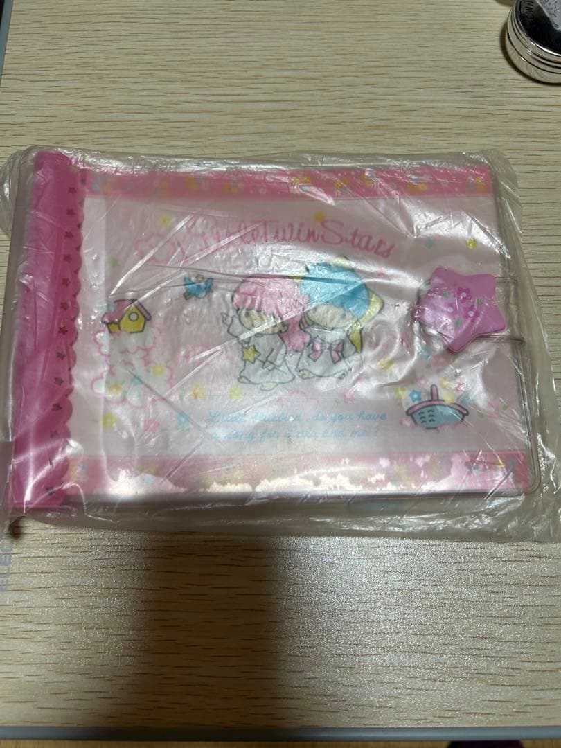 サンリオ　キキララ　リトルツインスターズ　サイン帳　プロフィール帳　レトロ