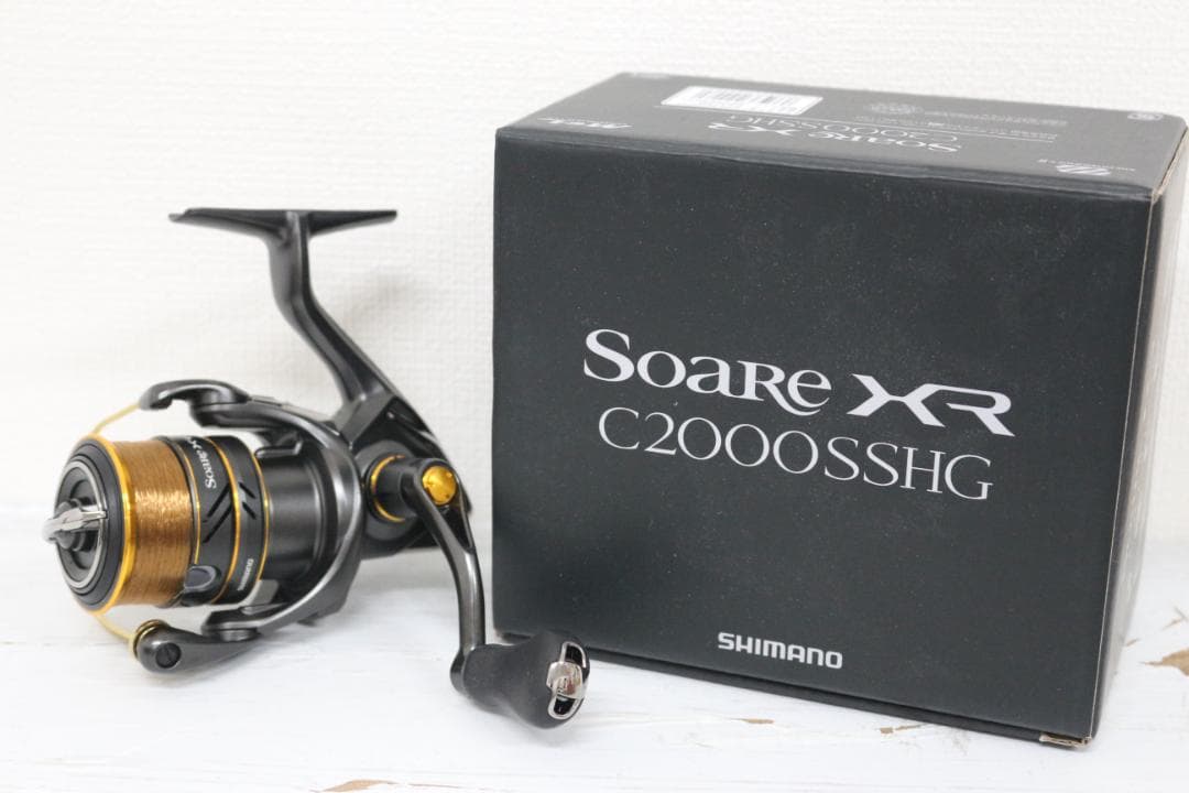 シマノ ソアレXR C2000SSHG アジング リール 箱付き