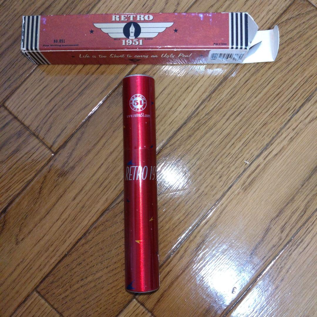RETRO 1951 トルネード ボールペン レッド　ヴィンテージ