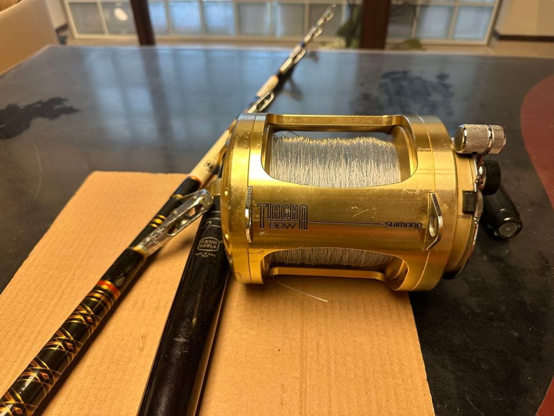 【SHIMANO × PENN】80ポンド トローリングタックルセット