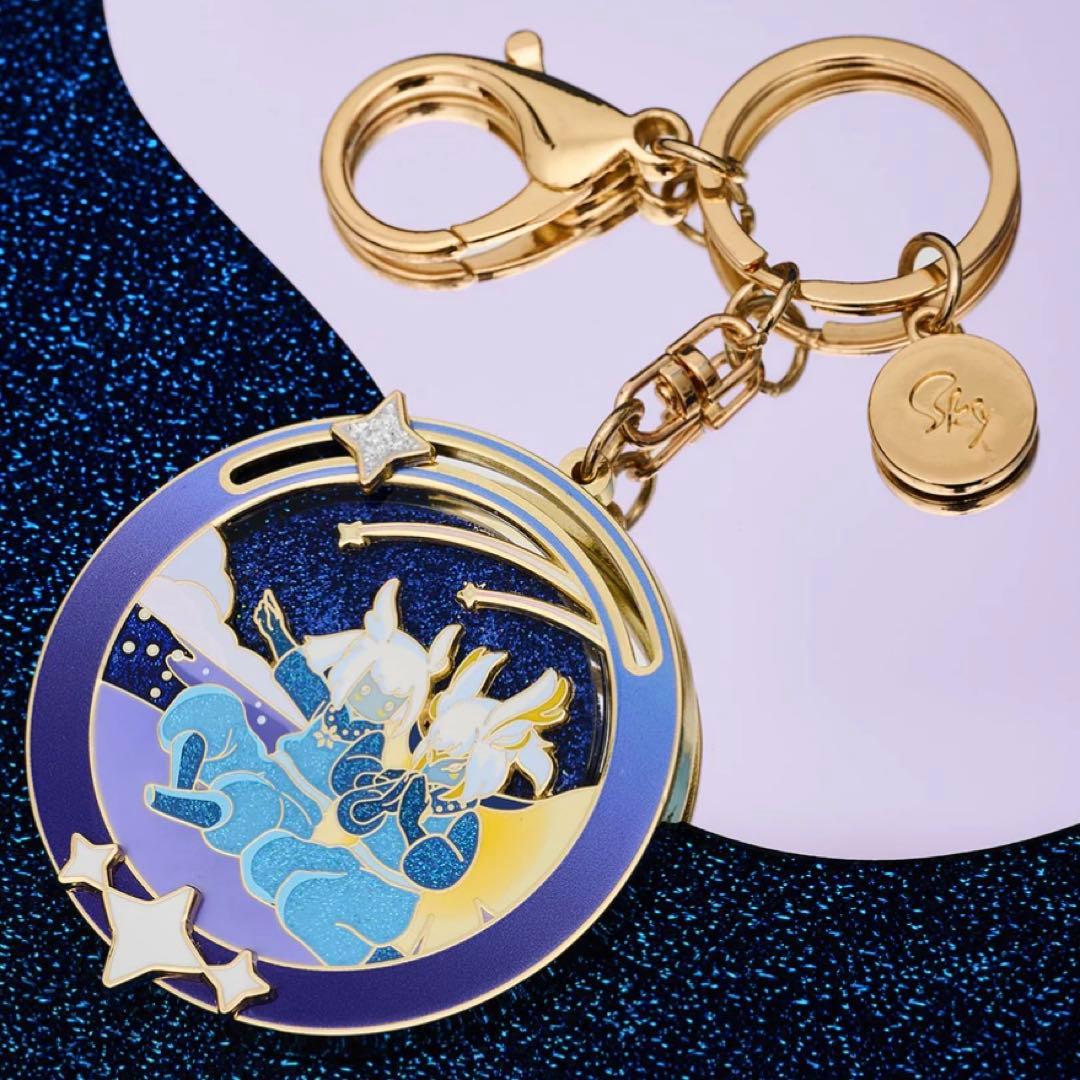 【新品 ・未連携】 キーホルダー 流星チャーム sky 星を紡ぐ子どもたち