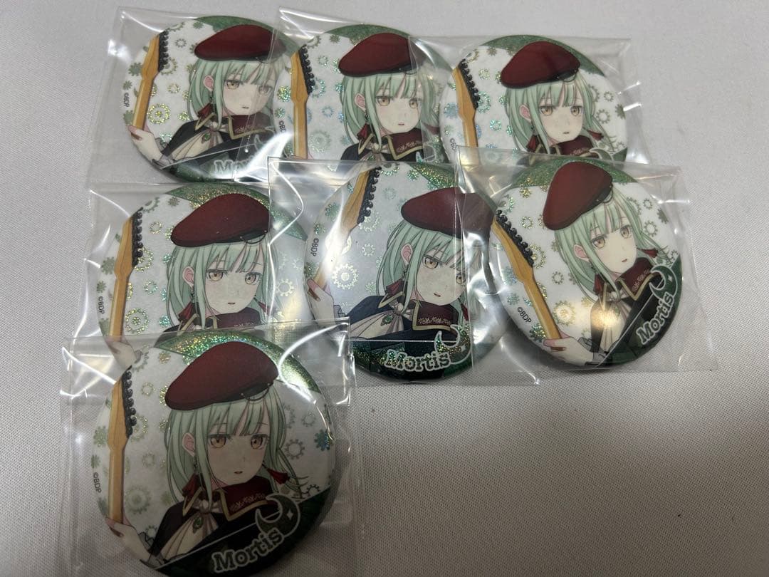 バンドリ 10th Ave Mujica モーティス 缶バッジ 7個セット