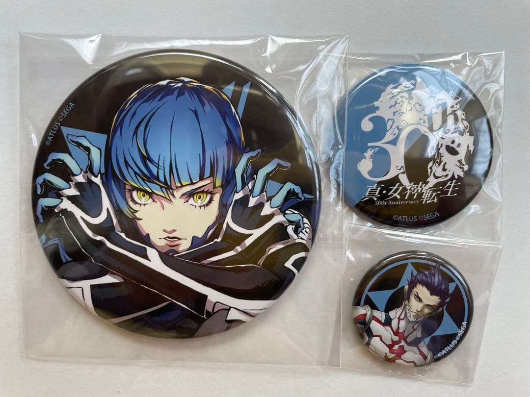 真・女神転生 30周年感謝祭イベントくじ F賞 缶バッジ 真・女神転生V