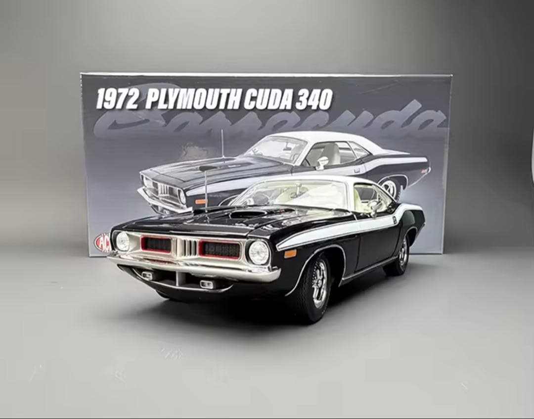 1972 Plymouth Cuda 340 1/18スケールモデル
