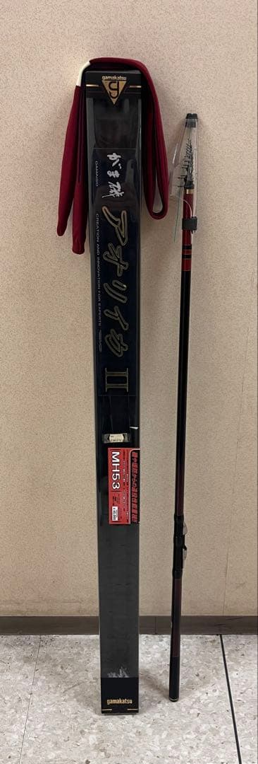 [美品]がまかつ　がま磯　アオリイカⅡ MH53