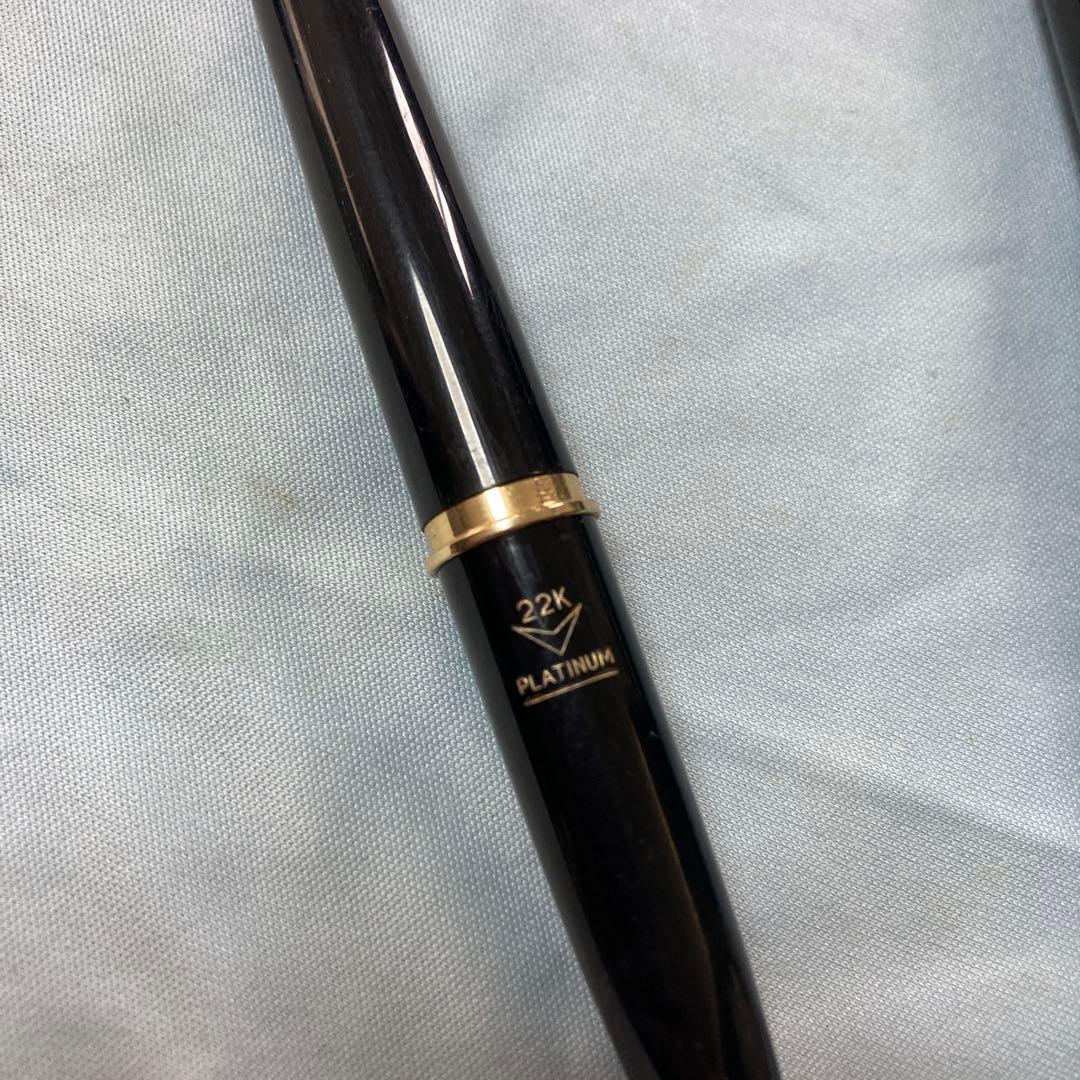 廃盤　万年筆　プラチナ platinum 22K(刻印あり)