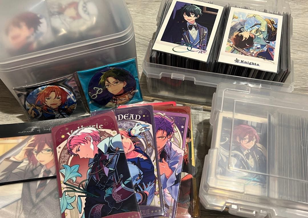 あんスタ ぱしゃこれ クリカ 缶バッジ アルカナカード 箔押し 周年有