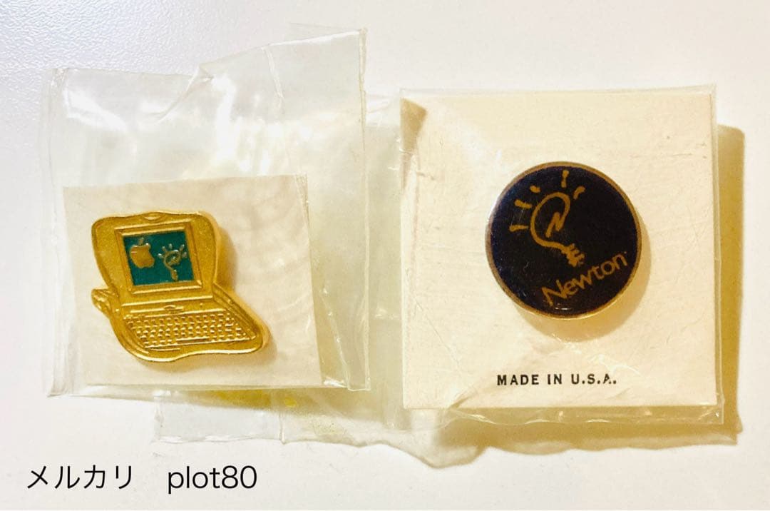 [未開封]Apple Newton pins ピン ヴィンテージ