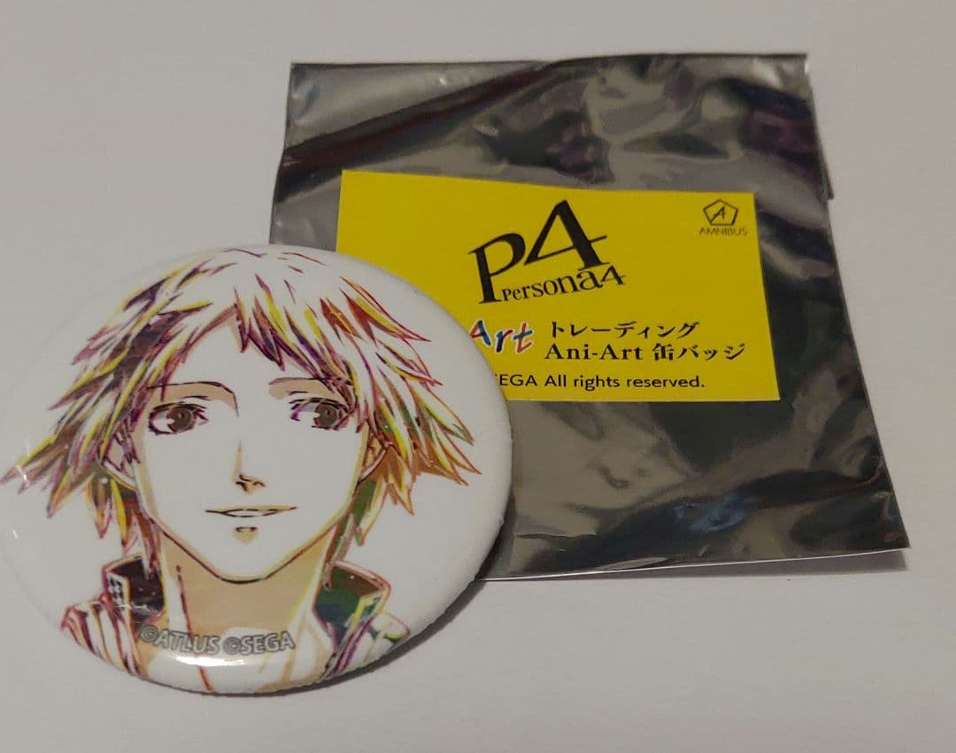 缶バッジ　ペルソナ4　花村 陽介　Ani-Art