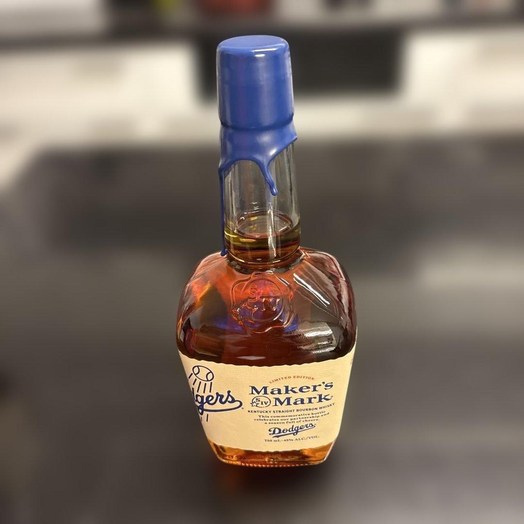 Makers Mark ロサンゼルスドジャースラベルウイスキー