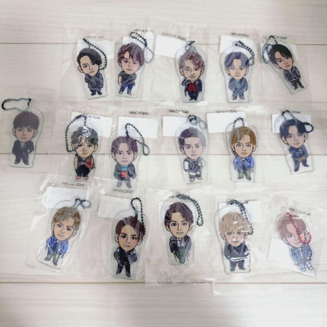 吉野北人　クリアチャーム　キーホルダー　RAMPAGE　ランペ