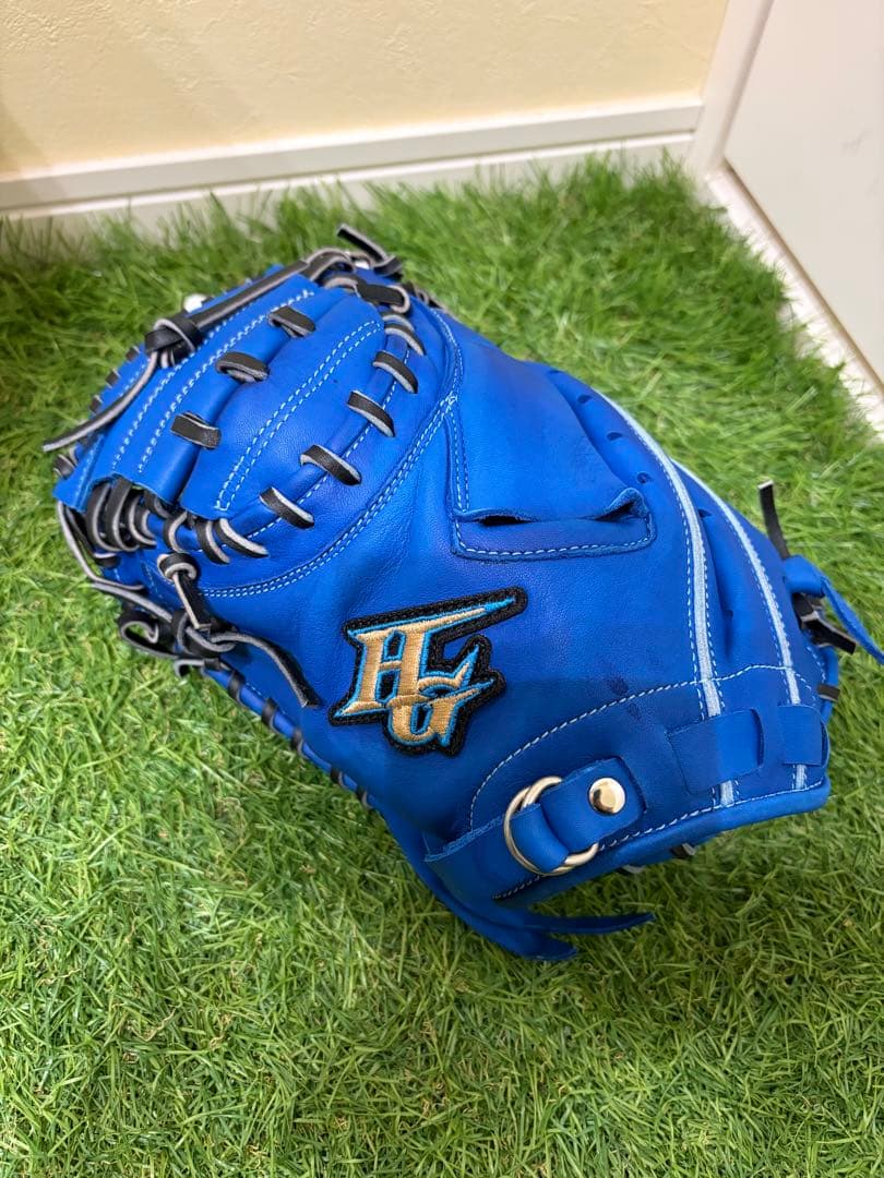 新品 ハイゴールド 軟式 少年 左 キャッチャー ミット