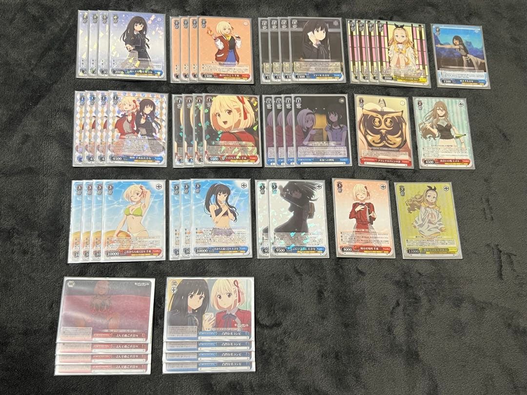 ヴァイスシュヴァルツ リコリスリコイル デッキ(おまけカード＋スリーブ付き)