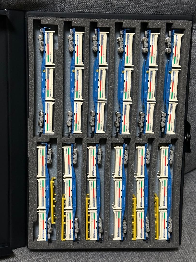 TOMIXコキ104-5000番台さいたま市残土輸送コンテナ搭載 12両訳あり品