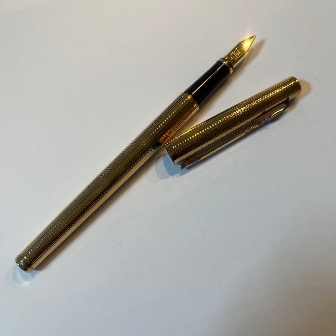 カランダッシュ ゴールド 18C 万年筆