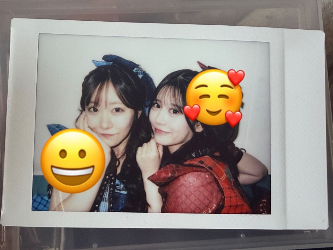 カ*人様 FRUITSZIPPER ペアチェキ 真中まな 月足天音