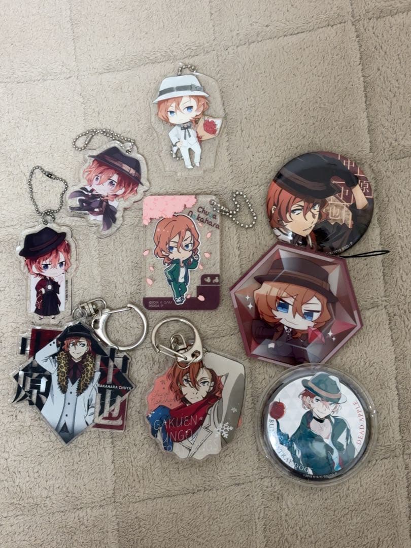 文豪ストレイドッグス 中原中也キャラクターグッズ 9点セット