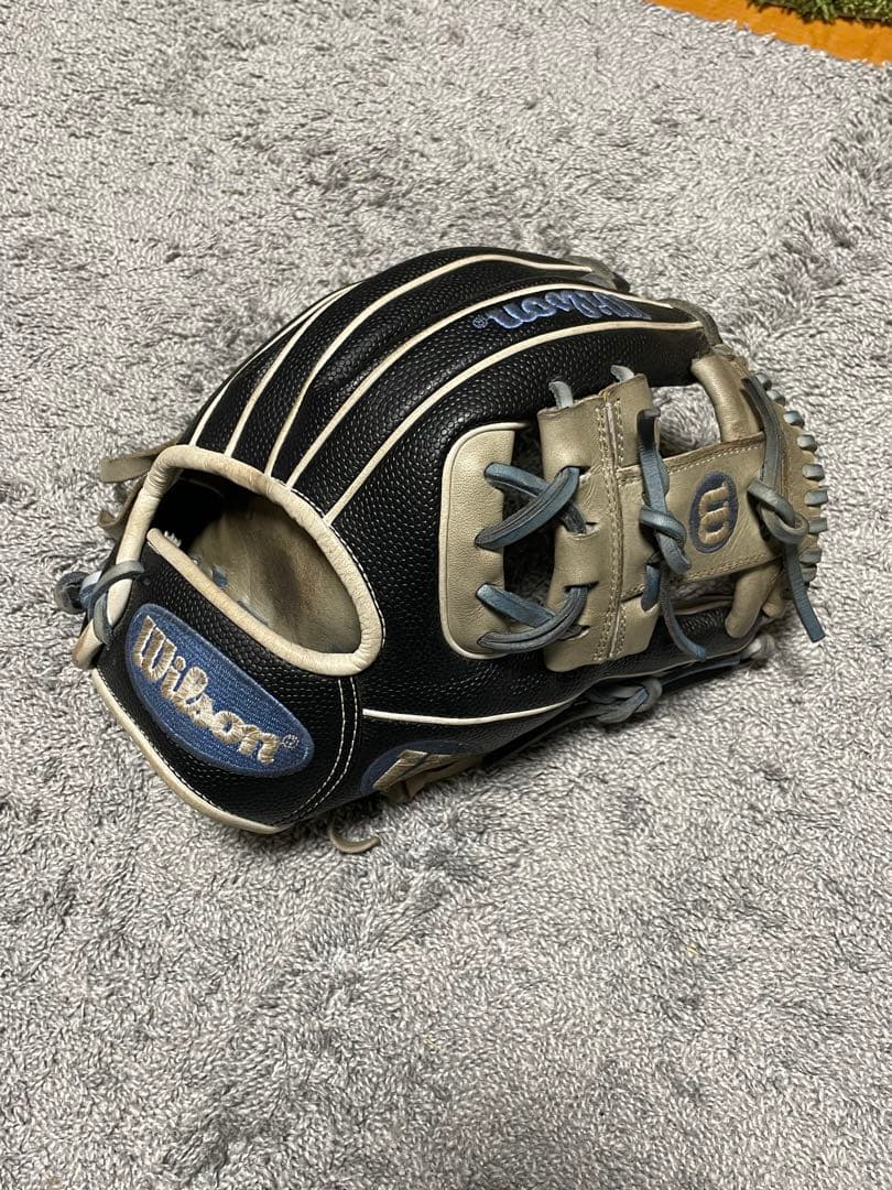 Wilson 軟式グローブ ブラック/グレー