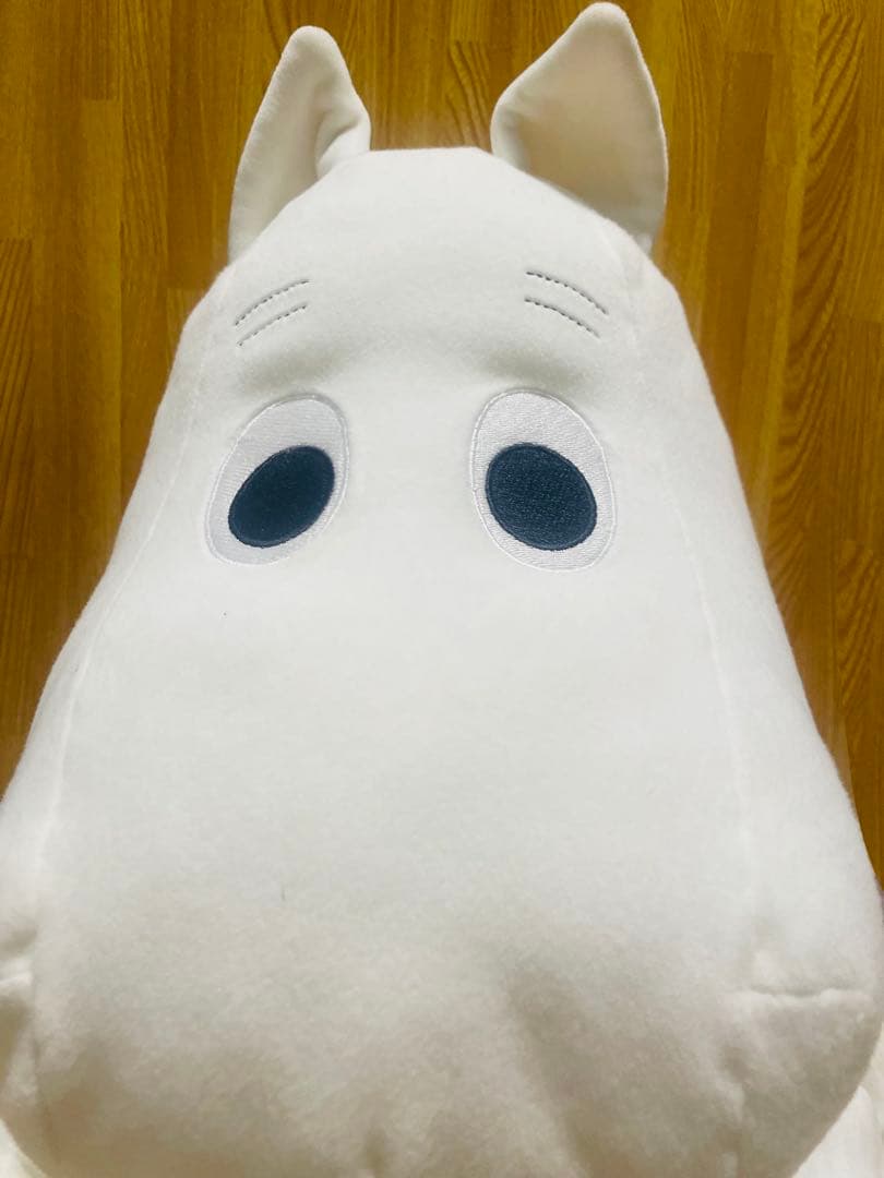 もっちり　ムーミン ぬいぐるみ　ホワイト