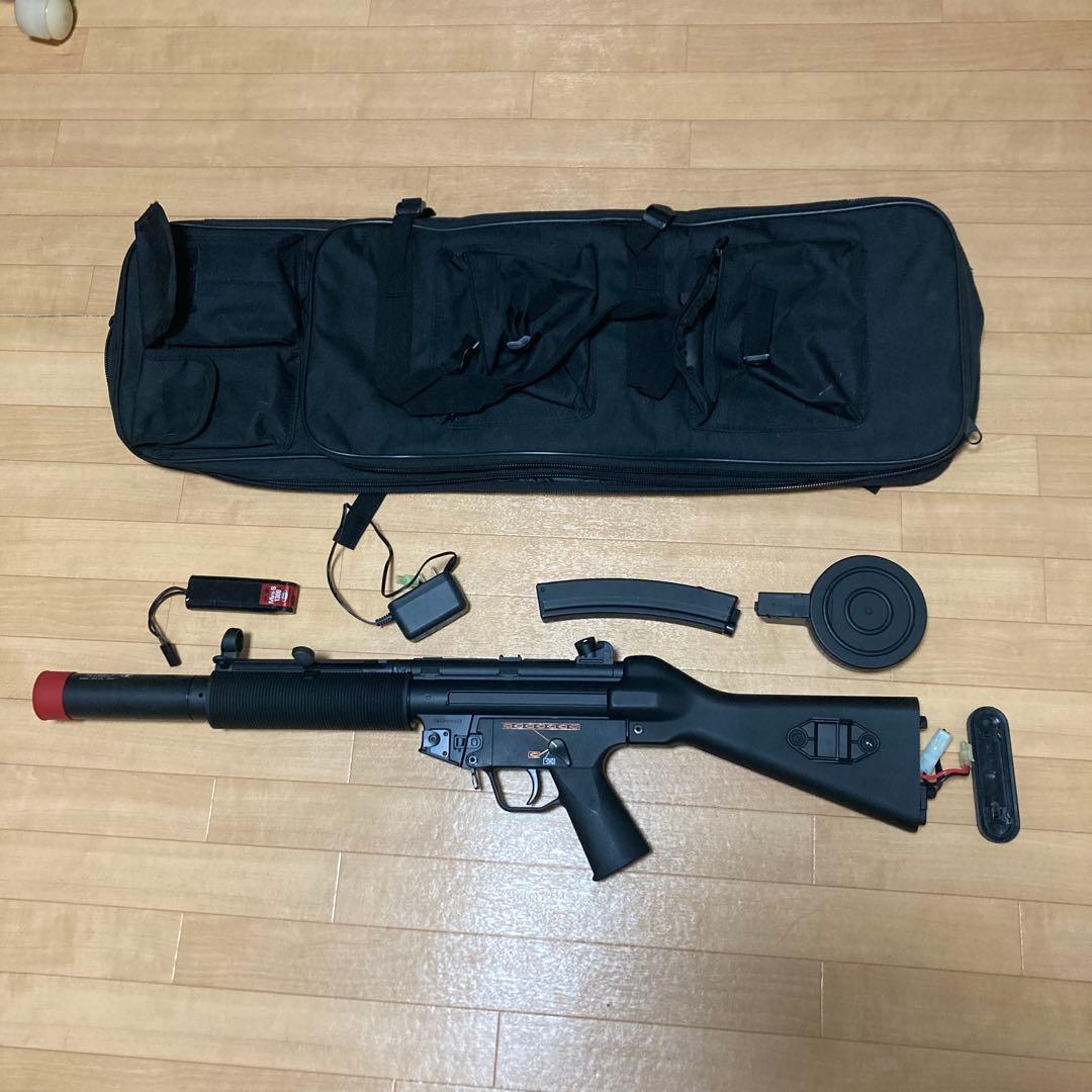 モ*イ様 MP5 SD5 バッテリーと充電器　ガンバック付き